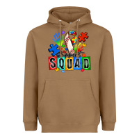 Toasted Coconut baseball support squad autism Heavyweight Hoodie - Zillion Design Studio