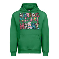 Emerald nursing is a work of heart Urban Hoodie - BundleAndBundleShop