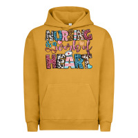 Pigment Peanut Butter nursing is a work of heart Urban Hoodie - BundleAndBundleShop