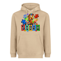 Mushroom basketball support squad autism Heavyweight Hoodie - Zillion Design Studio
