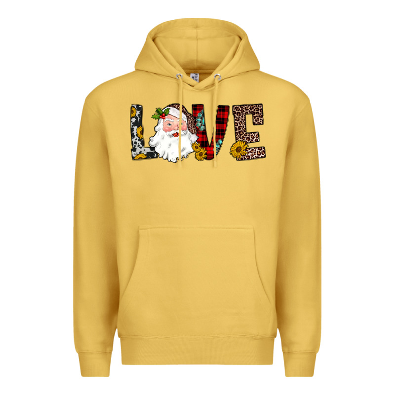 Love Santa Premium Hoodie by JahusDesignShop | Teevron