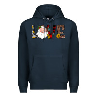 Navy love santa Premium Hoodie - JahusDesignShop