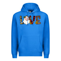 True Royal love santa Premium Hoodie - JahusDesignShop