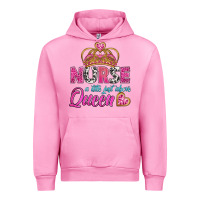 Fuchsia Pink nurse a title just above queen Urban Hoodie - BundleAndBundleShop