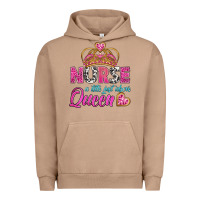 Pigment Burro nurse a title just above queen Urban Hoodie - BundleAndBundleShop