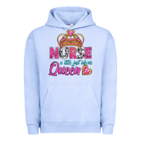 Pigment Grape Ice nurse a title just above queen Urban Hoodie - BundleAndBundleShop