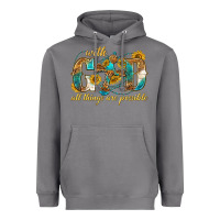 Storm with god all things are possible with cross Heavyweight Hoodie - texasbilliewilder