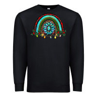 Black gemstone christmas rainbow Premium Sweatshirt - RanaPortraitStore