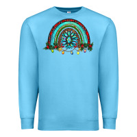 Ocean Blue gemstone christmas rainbow Premium Sweatshirt - RanaPortraitStore