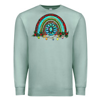 Seafoam gemstone christmas rainbow Premium Sweatshirt - RanaPortraitStore