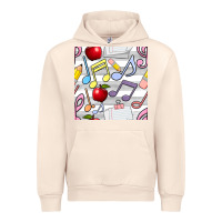 Sandshell music class seamless pattern Urban Hoodie - BundleAndBundleShop