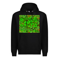 Black shamrock bomb Premium Hoodie - AdoDesignShop