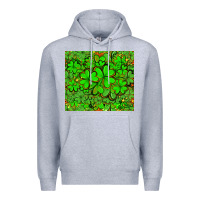 Heather Grey shamrock bomb Premium Hoodie - AdoDesignShop