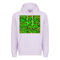Lilac shamrock bomb Premium Hoodie - AdoDesignShop