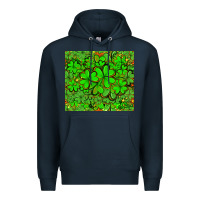 Navy shamrock bomb Premium Hoodie - AdoDesignShop