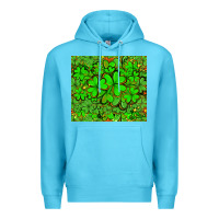 Ocean Blue shamrock bomb Premium Hoodie - AdoDesignShop