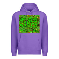 Purple shamrock bomb Premium Hoodie - AdoDesignShop