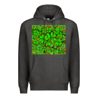 Charcoal Heather shamrock bomb Premium Hoodie - AdoDesignShop