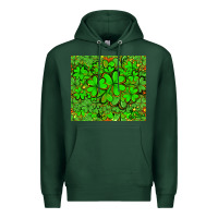 Sports Green shamrock bomb Premium Hoodie - AdoDesignShop