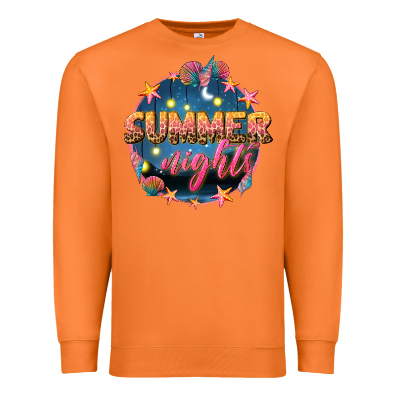 Summer Nights Premium Sweatshirt by texasbilliewilder | Teevron