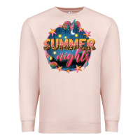 Pale Pink summer nights Premium Sweatshirt - texasbilliewilder
