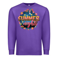 Purple summer nights Premium Sweatshirt - texasbilliewilder
