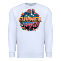 White summer nights Premium Sweatshirt - texasbilliewilder