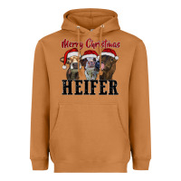 Meerkat Merry Christmas Heifers Heavyweight Hoodie - RanaPortraitStore