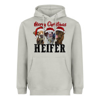 Moon Dust Merry Christmas Heifers Heavyweight Hoodie - RanaPortraitStore
