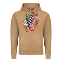 Vintage Camel pink christmas lightning bolt Vintage Hoodie - AdoDesignShop