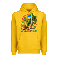 Lemon luckysaurus and st patricks Premium Hoodie - AdoDesignShop