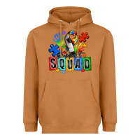 Meerkat soccer support squad autism Heavyweight Hoodie - Zillion Design Studio