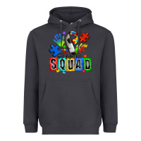 Smoke soccer support squad autism Heavyweight Hoodie - Zillion Design Studio
