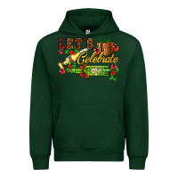 Forest Green let`s celebrate with beer bottles Urban Hoodie - AdoDesignShop