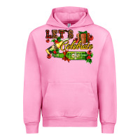 Fuchsia Pink let`s celebrate with beer bottles Urban Hoodie - AdoDesignShop