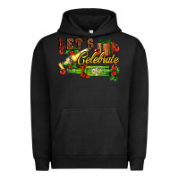 Pigment Black let`s celebrate with beer bottles Urban Hoodie - AdoDesignShop