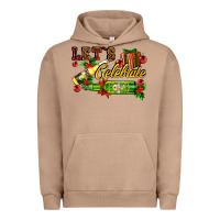 Pigment Burro let`s celebrate with beer bottles Urban Hoodie - AdoDesignShop