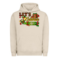Pigment French Oak let`s celebrate with beer bottles Urban Hoodie - AdoDesignShop