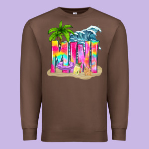 Summer Mini Premium Sweatshirt Designed By Texasbilliewilder