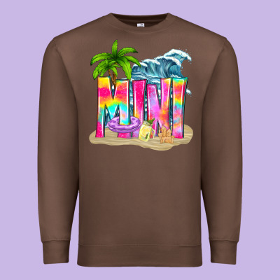 Summer Mini Premium Sweatshirt Designed By Texasbilliewilder