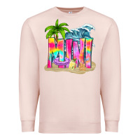 Pale Pink summer mini Premium Sweatshirt - texasbilliewilder