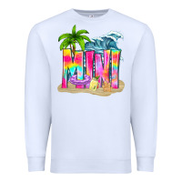 White summer mini Premium Sweatshirt - texasbilliewilder