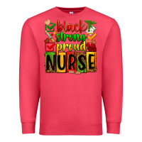 Cardinal black strong proud nurse Premium Sweatshirt - Zillion Design Studio
