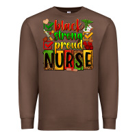 Chestnut black strong proud nurse Premium Sweatshirt - Zillion Design Studio