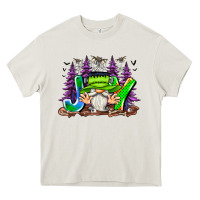 Cream Joy Halloween Gnome Heavy Core Tee - CowhideDigitalArt