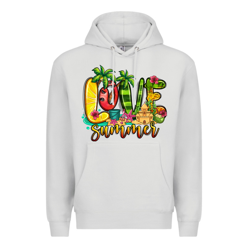 Love Summer Premium Hoodie by Jasminsmagicworld | Teevron
