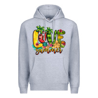 Heather Grey love summer Premium Hoodie - Jasminsmagicworld