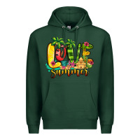 Sports Green love summer Premium Hoodie - Jasminsmagicworld