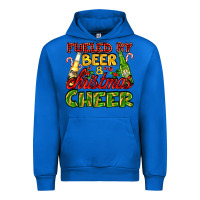 Cobalt fueled by beer and christmas cheer with beer bottles Urban Hoodie - AdoDesignShop
