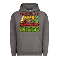 Pigment Tornado fueled by beer and christmas cheer with beer bottles Urban Hoodie - AdoDesignShop